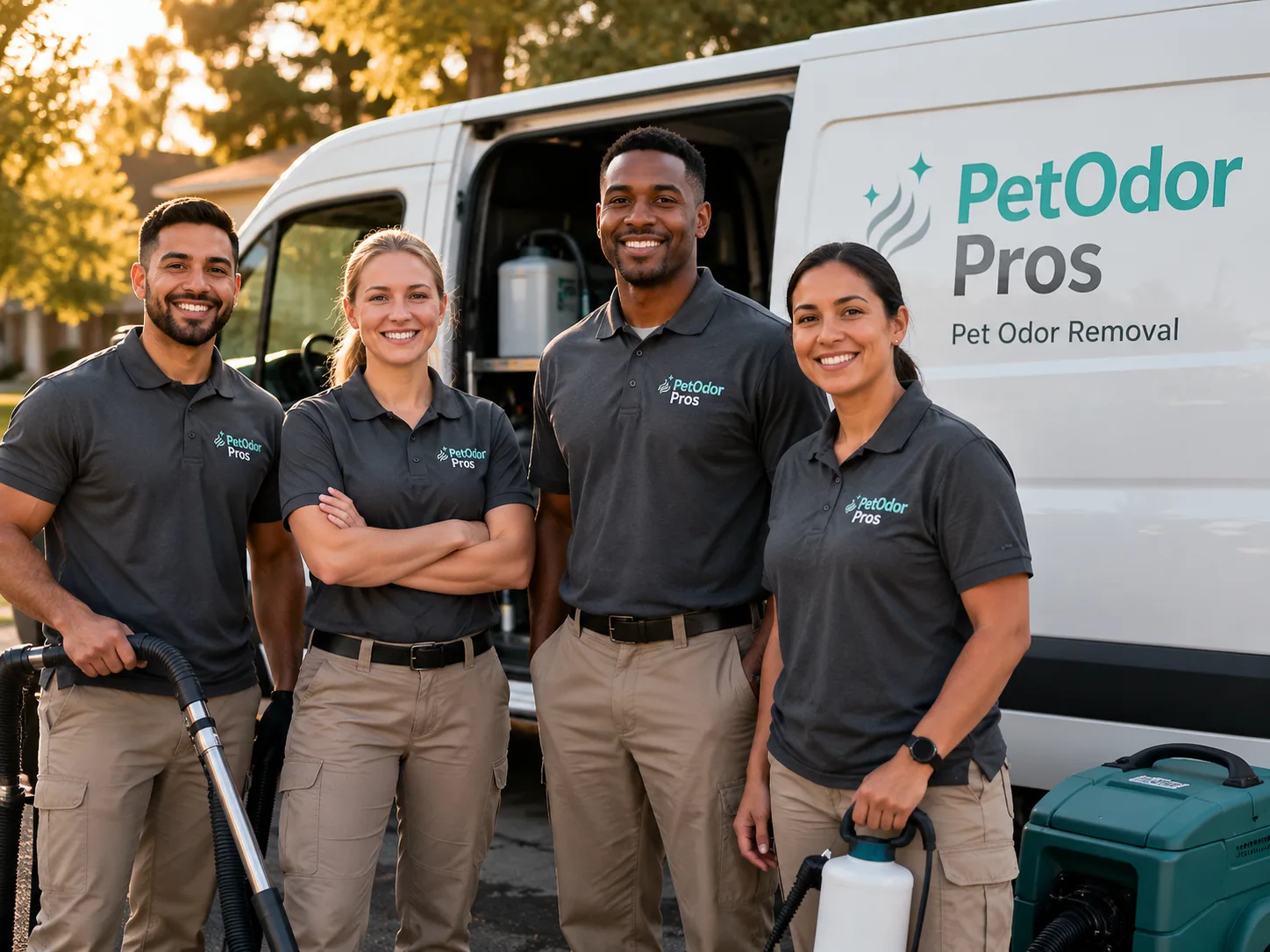 Pet Odor Removal team serving Dustin, OK